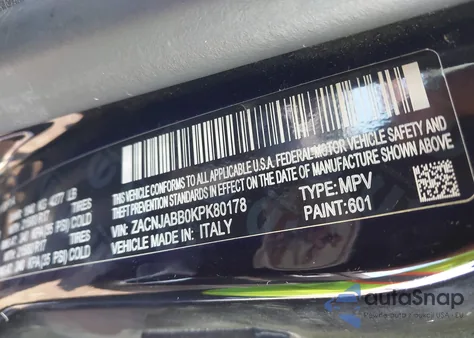 2019 Jeep Renegade Latitude Fwd from USA, damaged, VIN ZACNJABB0KPK80178